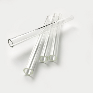 Transparent borosilicate glass tube crystal glass pipe