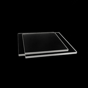 Manufacturer Cheap Price Clear High Quality Quartz Glass Plates Polished Fused Silica Glass Sheets