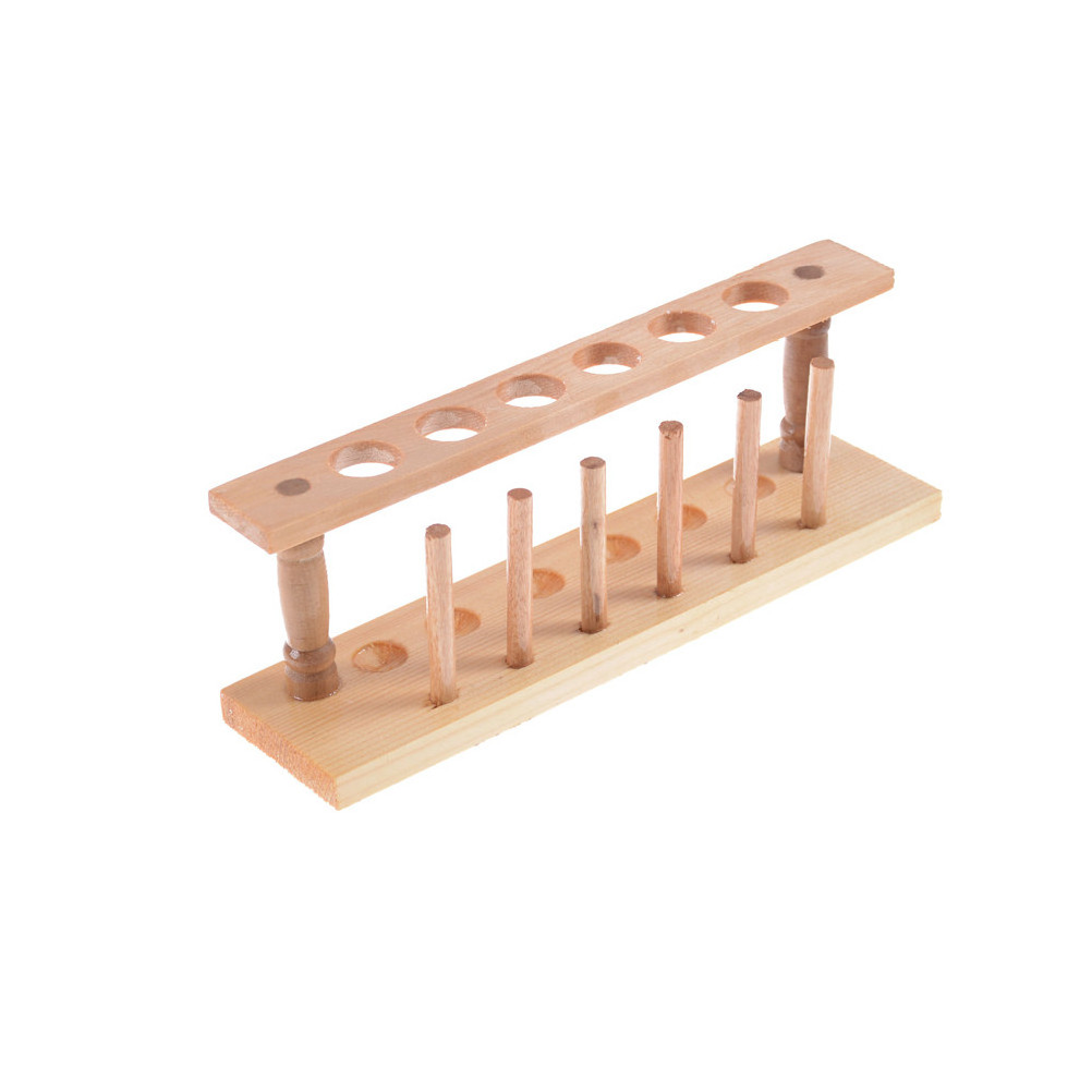 Laboratory Use Wooden Test Tube Rack