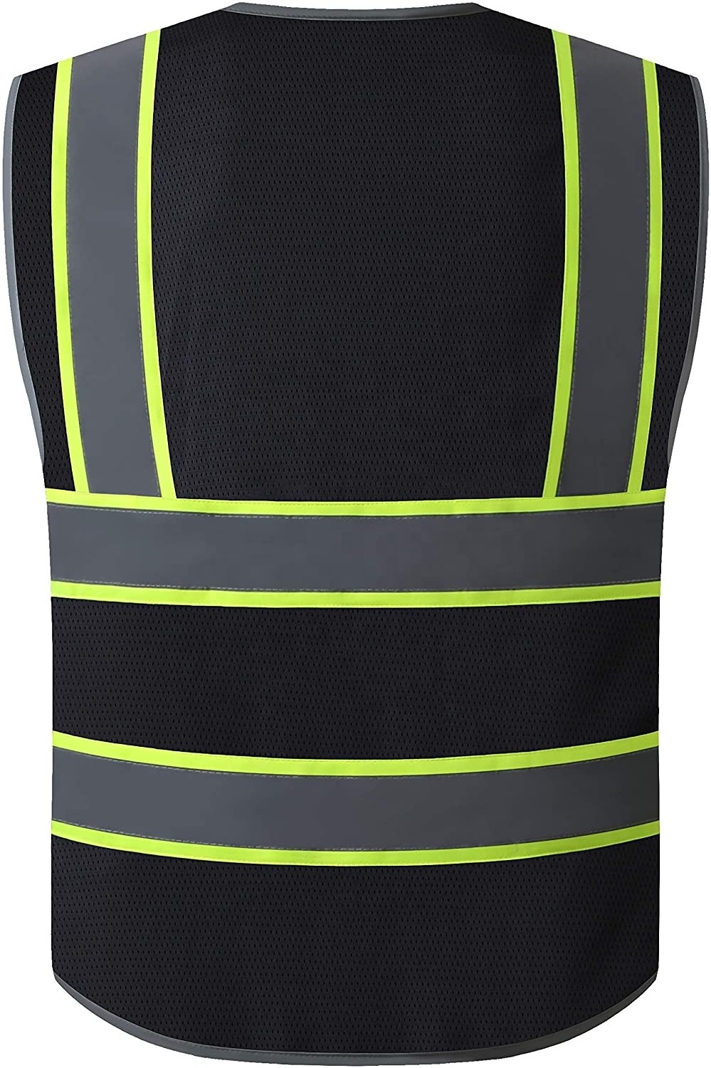 Wholesale Safety Vest Work wear High Visibility Mesh Reflective Vest with Pockets for Men Women