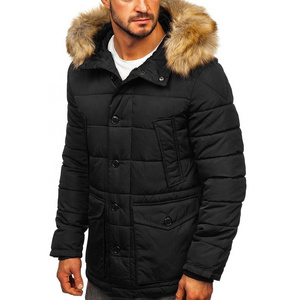 Mens Parka Jackets New Style Winter Quilted Lightweight Hunting Hiking Performance Parka Jackets