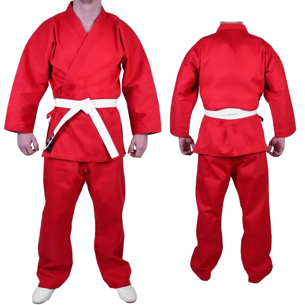 Lightweight Training Competition Karate Uniform Top Quality 100% Cotton Martial Arts Karate Gi