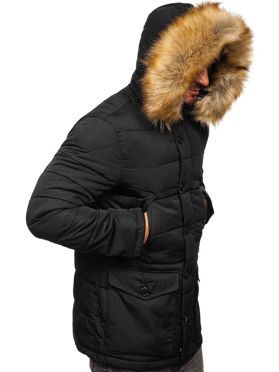 Mens Parka Jackets New Style Winter Quilted Lightweight Hunting Hiking Performance Parka Jackets