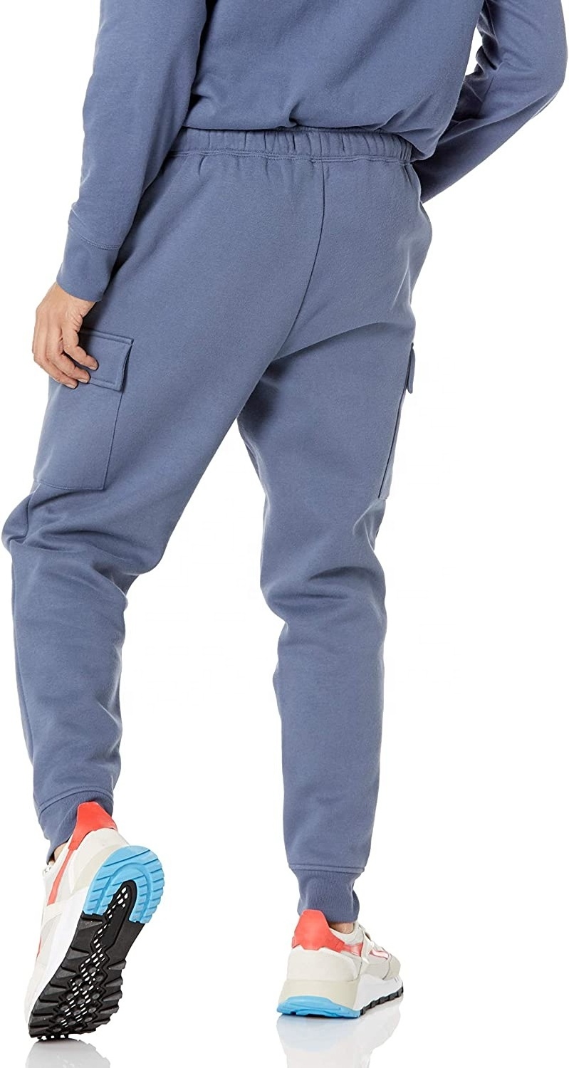 OEM Fashion Men's Cargo Fleece Jogger Sweatpants Casual Streetwear Style Multi pocket Sweatpants