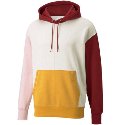 Premium Quality Color Block Hoodies unisex Streetwear Outdoor Fashion Different Multicolor Hoodies