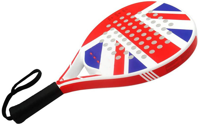 Custom designed Carbon Beach Tennis Racket Paddle Racquet 23mm ultralightweight Lightweight with Cover bag