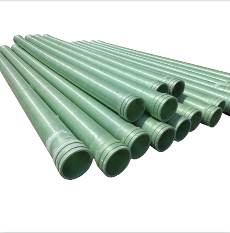 Customized Durable Glass Reinforced Plastic Sand Pipe Transport Drain Water Frp Pipe