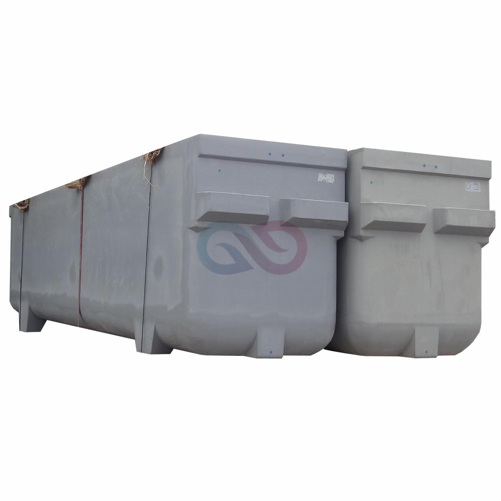 FRP Electrolytic Tank/FRP electrolytic cell for Copper Zinc electrolysis