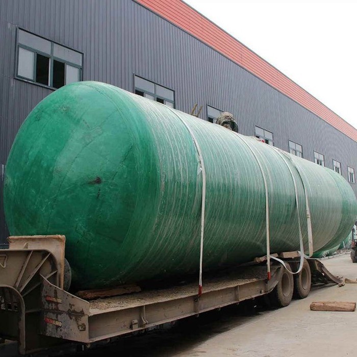 20m3 5000 gallon underground FRP GRP septic tank for building shopping mall school hospital biogas sptic tank price