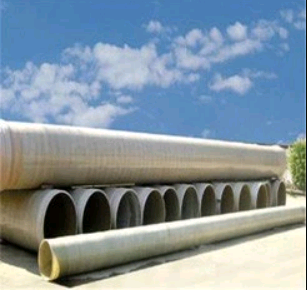 Customized Durable Glass Reinforced Plastic Sand Pipe Transport Drain Water Frp Pipe