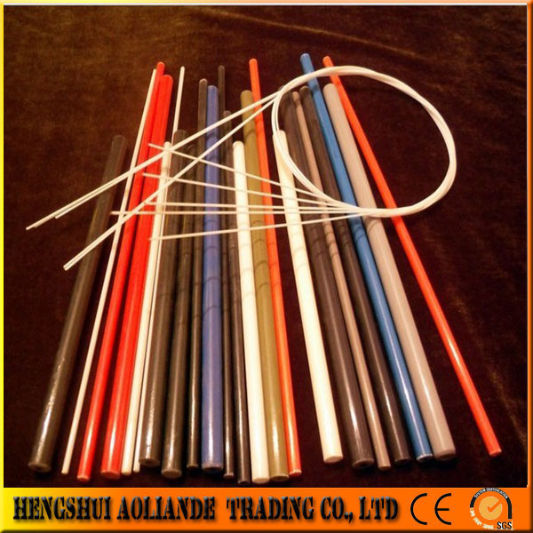 6mm 10mm Solid Fiberglass Pole Rod, FRP GRP Rectangular Tube Pipe Price, Fiber Glass Reinforced Plastic Flat Stick Strip