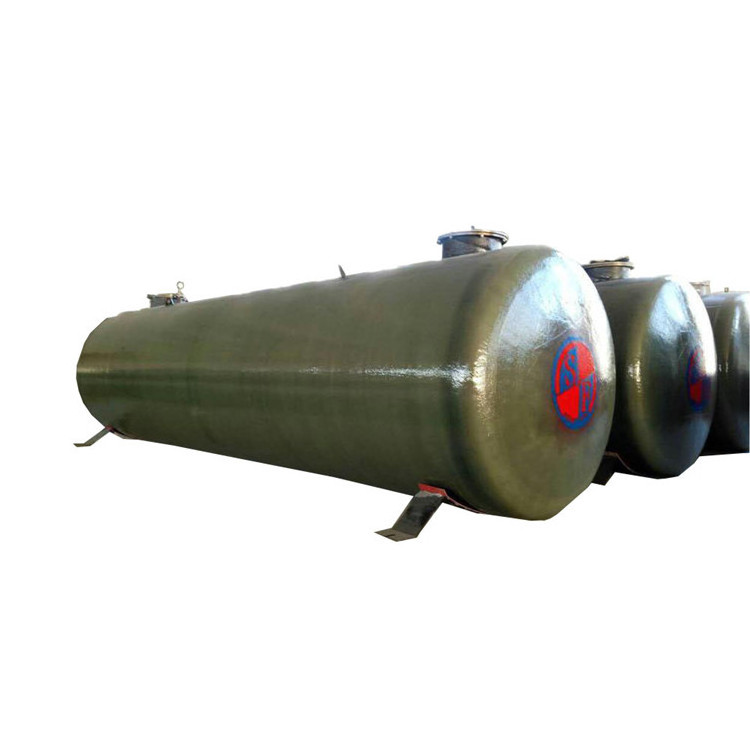 Double Layer Fiberglass Storage Underground Tank For Gas Station