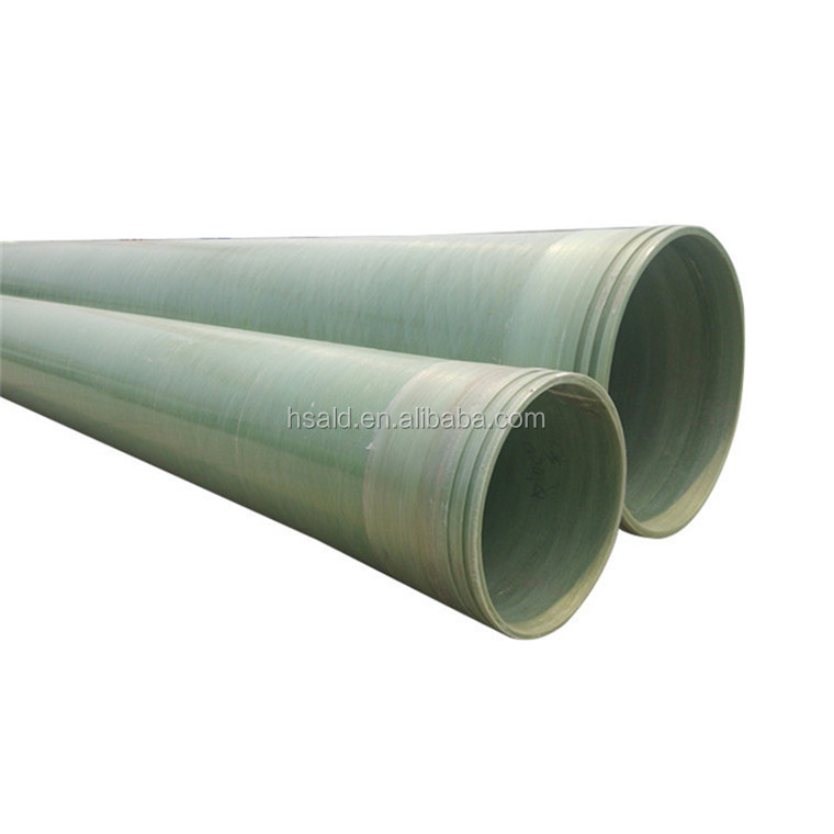 GRP FRP Fiberglass Pipe Used for Water Supply and Drainage Seweage Treatment