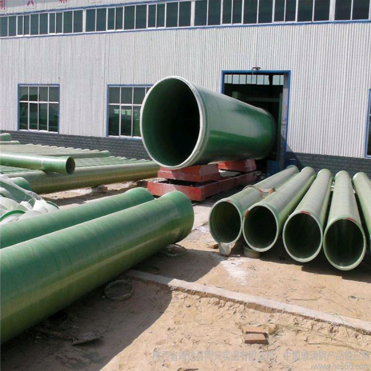 Customized Durable Glass Reinforced Plastic Sand Pipe Transport Drain Water Frp Pipe