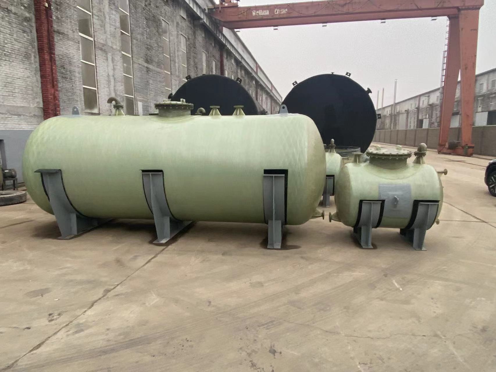 FRP GRP Fiberglass Storage Tank with PVDF Liner