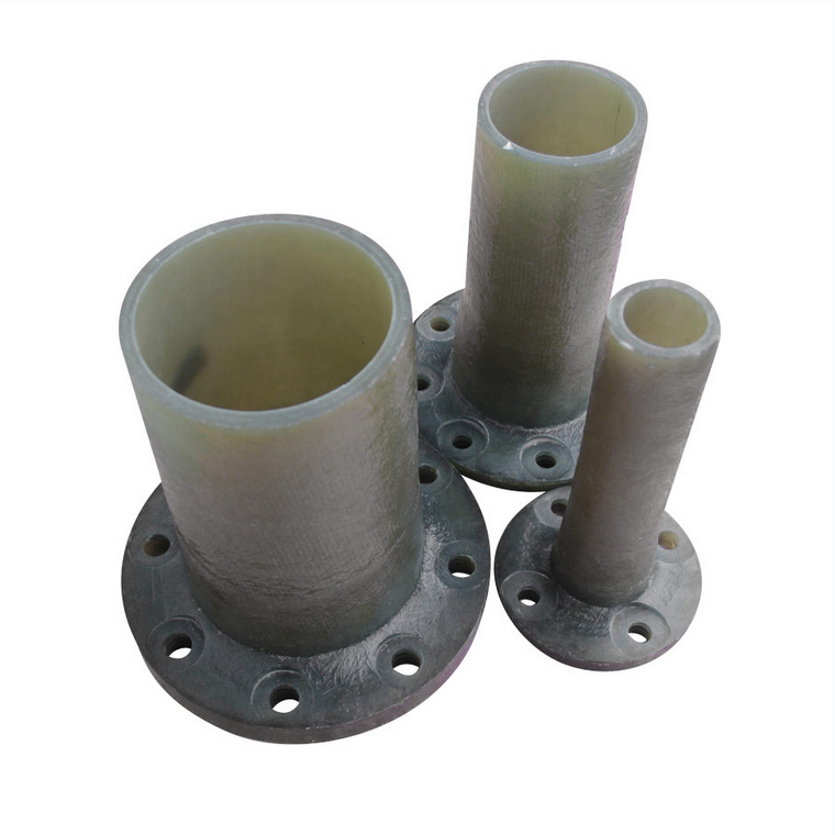 GRP pipe fittings including GRP Flange FRP pipe Tee