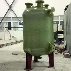 Frp fiberglass sulfuric acid H2SO4 storage tank or vessel 500 m3 tank