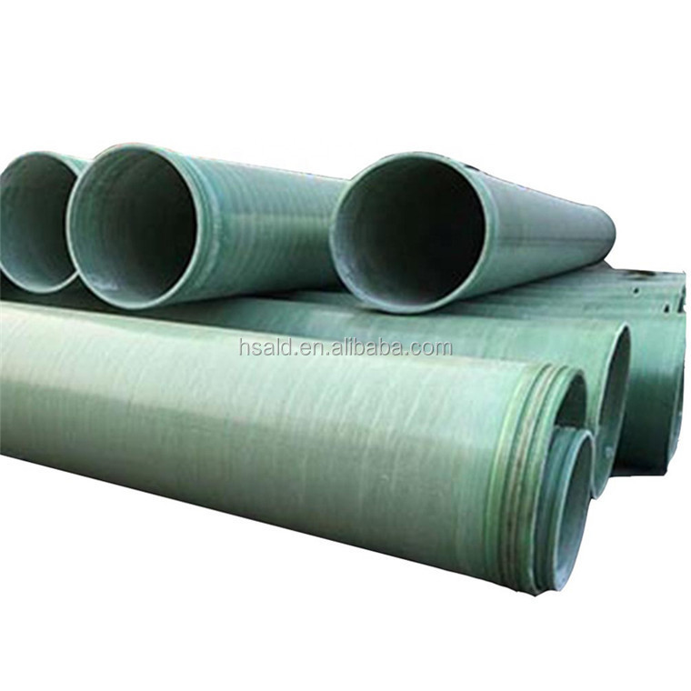 GRP FRP Fiberglass Pipe Used for Water Supply and Drainage Seweage Treatment