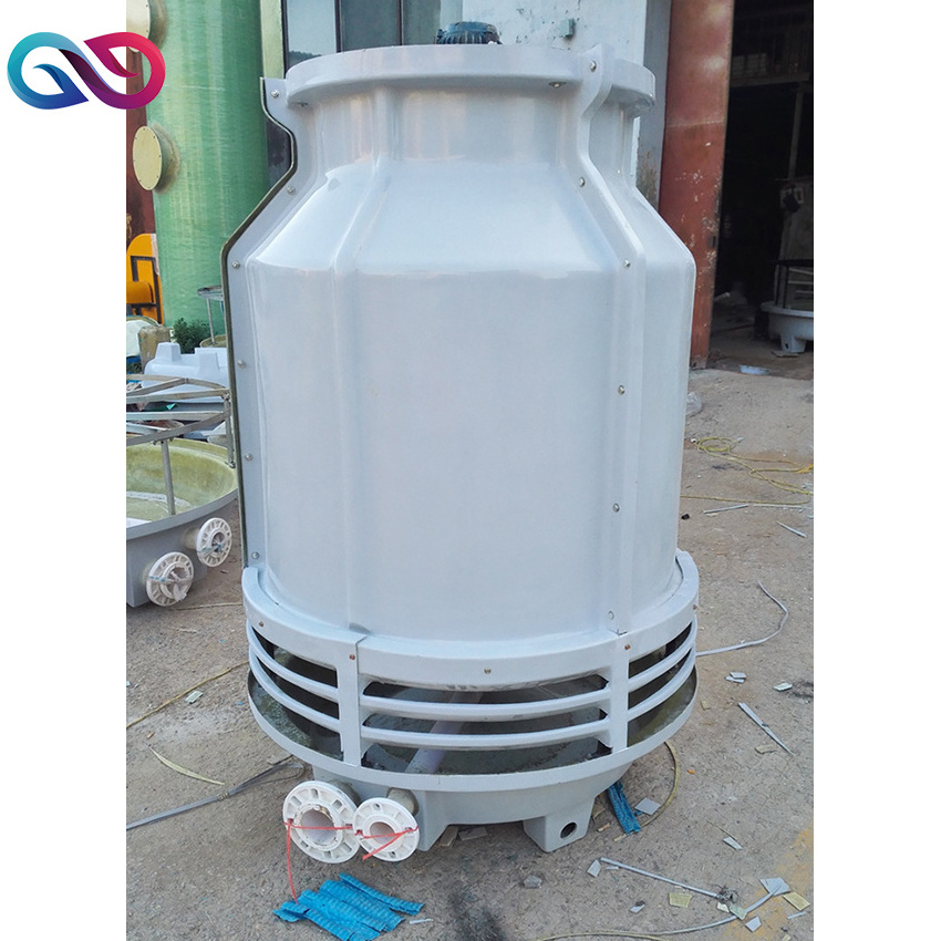 10 ton 20 ton 30 ton 40 ton 50 ton Counter Flow Small Industrial Fiberglass Cooling Tower, Round Mini FRP Cooling Tower