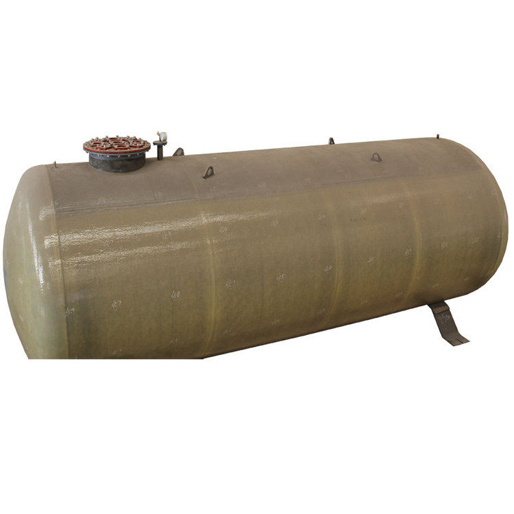 Double Layer Fiberglass Storage Underground Tank For Gas Station