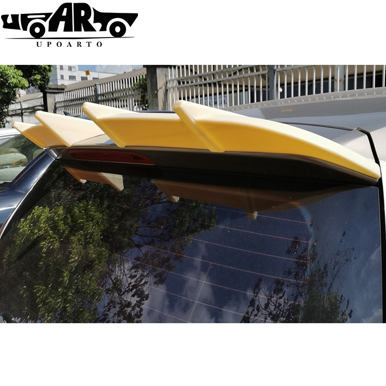 Auto Tuning Exterior Accessories ABS Carbon Fiber Ak Style Rear Top Wing Spoiler For VW Volkswagen Golf 7 R-line MK7 R line