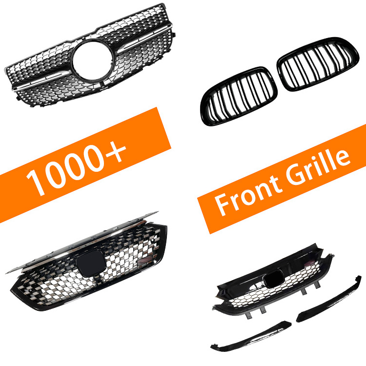 Hongsheng Front Upper Grille Replacement Bumper Grill For BMW Mercedes-Benz Honda Cadillac Mitsubishi Infiniti W204