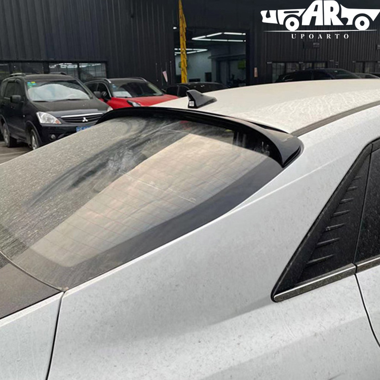 Excellent Fitment Factory Wholesale Vehicle Parts ABS Plastic Carbon Fiber Rear Roof Spoiler For Hyundai Elantra Sedan 2020