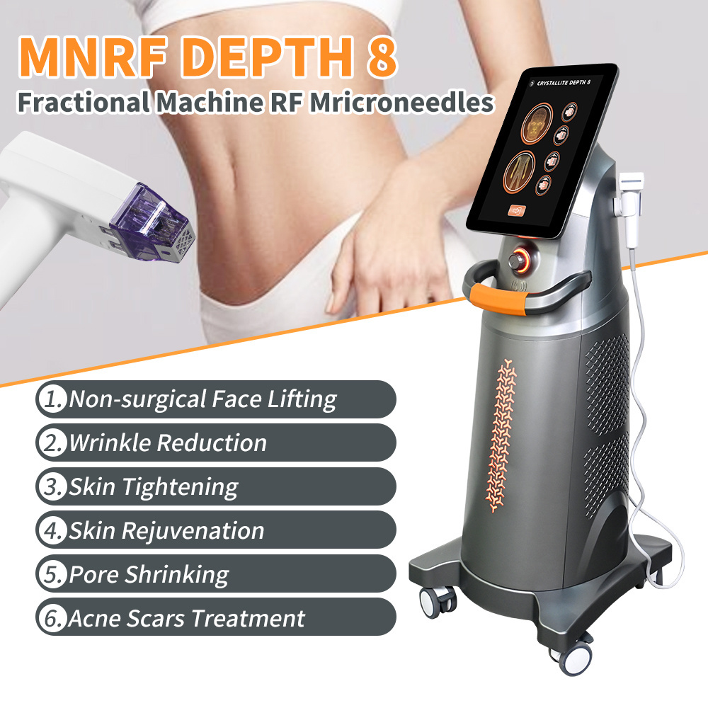 2 In 1 Face and Body Skin Tightening Morpheus8 Machine Anti Wrinkle Stretch Marks Removal Morpheus8 Machine with Cold Hammer