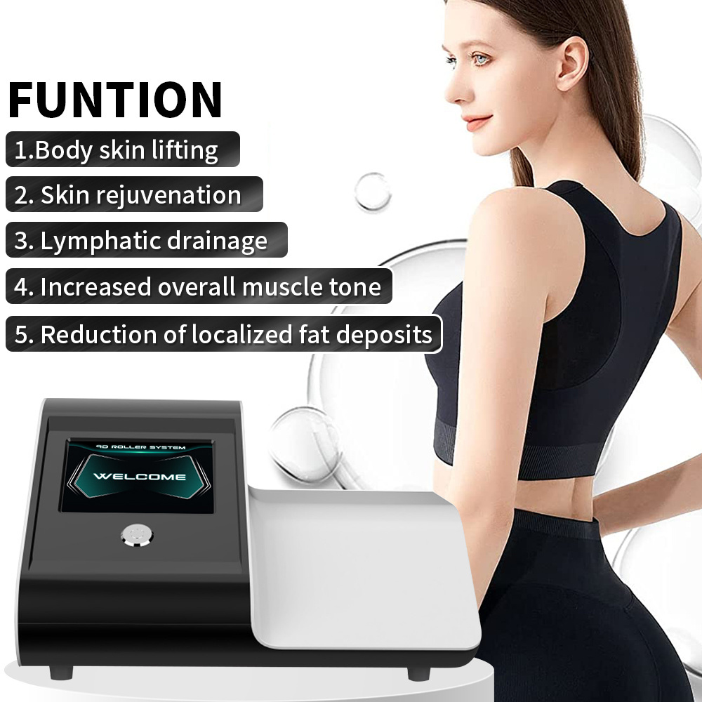 Portable vacuum roller slimming machine Infrared rf lymphatic body roller shaper machine / inner ball roller massage machine