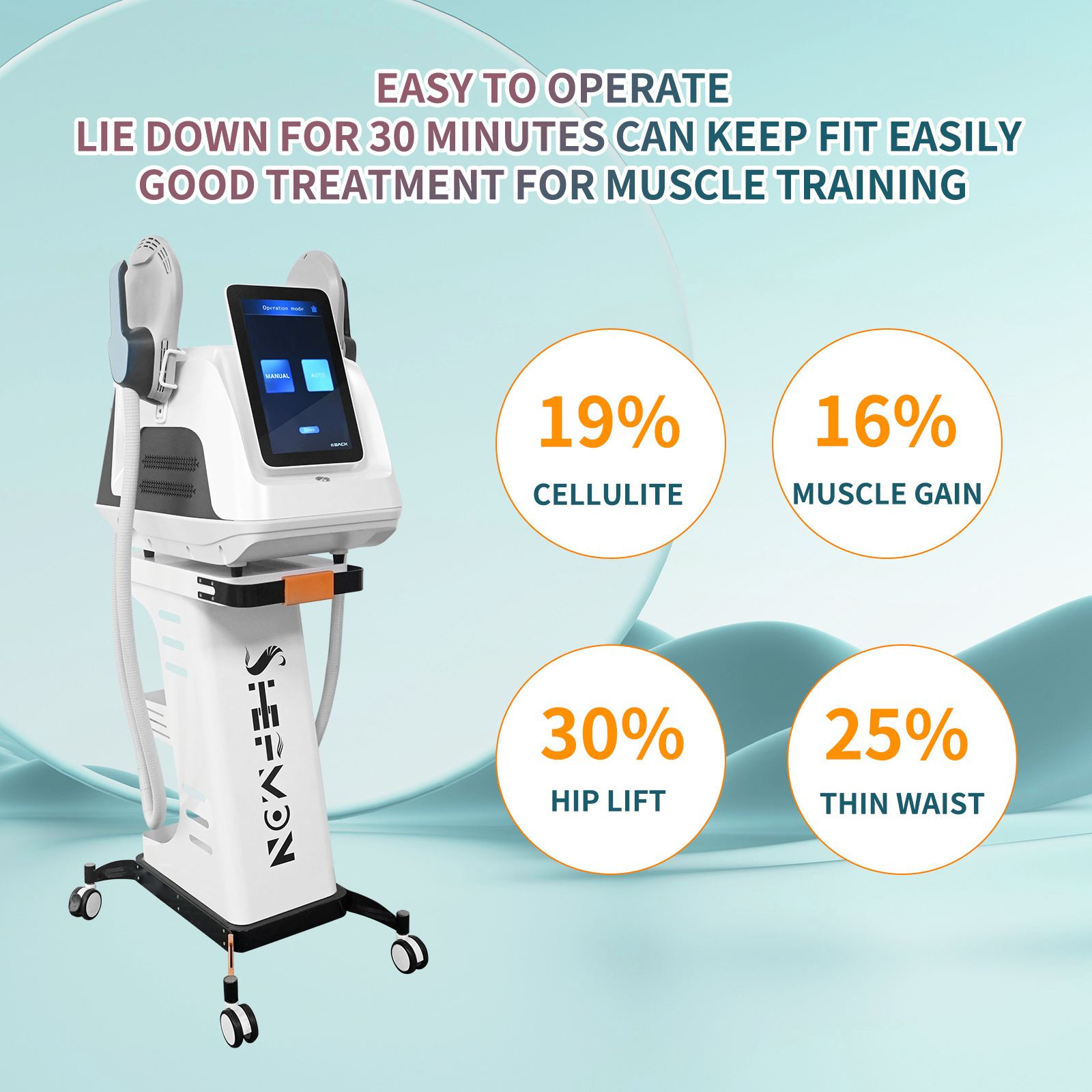 2023 Professional Cellulite Reduction Ems Rf Stimulator Muscle Sculpting Machine With Ems Pelvic Floor Chair