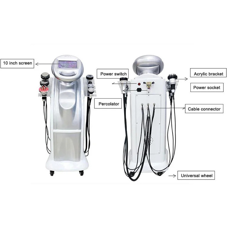 hot seller 2021 7 in 1 80 khz cavitation rf slimming ultra sonic cavitation machine