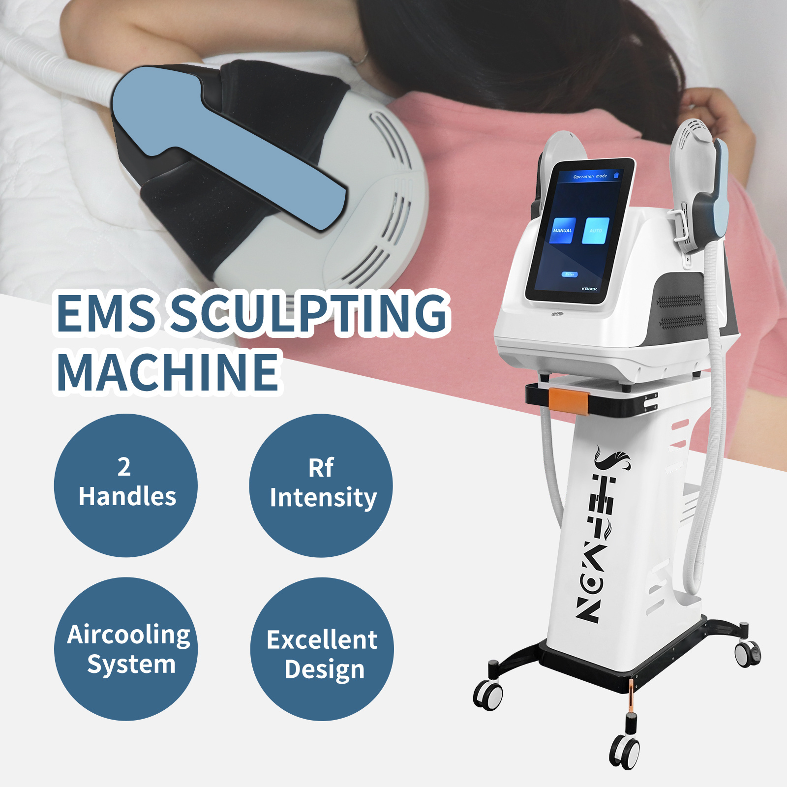 2023 Professional Cellulite Reduction Ems Rf Stimulator Muscle Sculpting Machine With Ems Pelvic Floor Chair