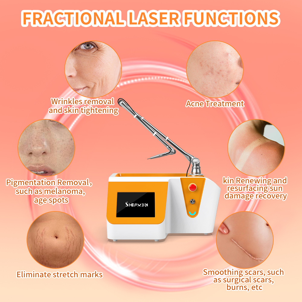 New vaginal rejuvenation machine tightening fractional co2 laser skin resurfacing machine for carboxy therapy medical