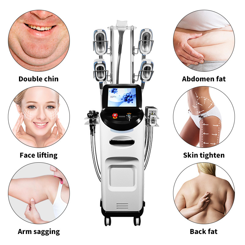 Huanshi Beauty S28 Criolipolisis 360 Fat Freeze Cellulite Removal Cool Tech Ice Sculpting Machines Fat Freezing Machine For Sale