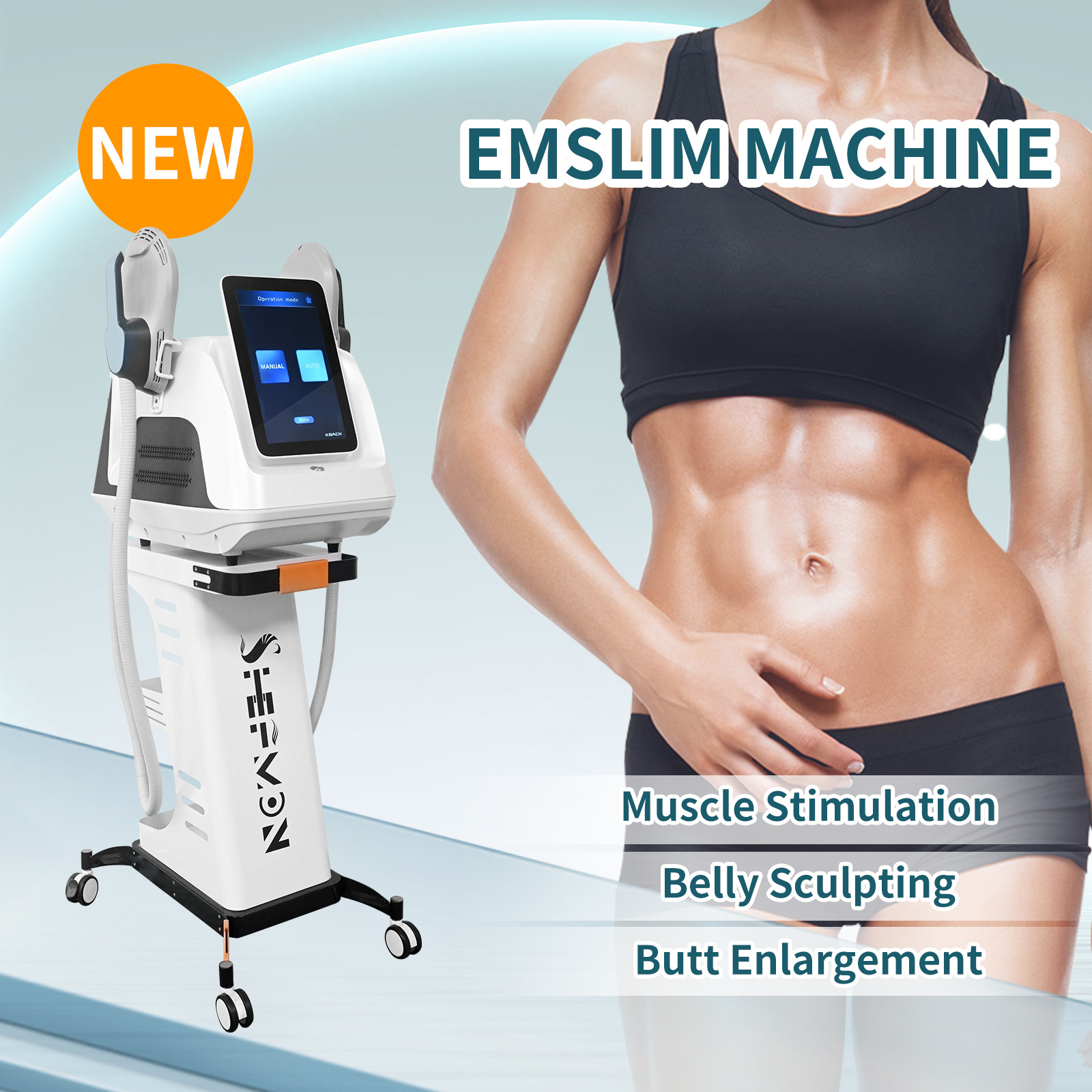 2023 Professional Cellulite Reduction Ems Rf Stimulator Muscle Sculpting Machine With Ems Pelvic Floor Chair