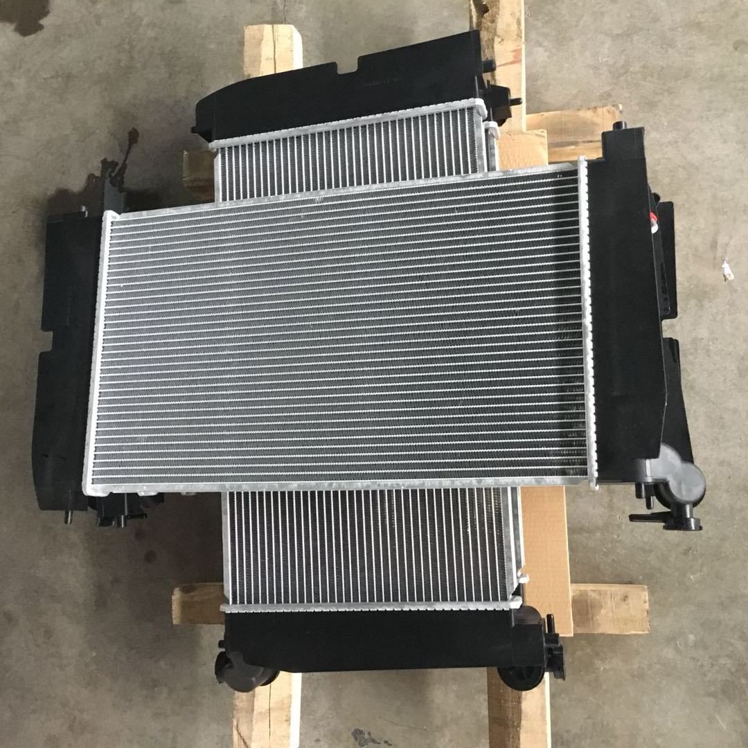 car radiator pa66 gf30 form huangshan benwooplastic aluminum tank  for COROLLAZZE122AT OEM:16400-21240