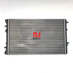 Auto radiator car radiator pa66 gf30 plastic aluminum ,mechanical craftsmanship for FOX (5Z1, 5Z3) OEM:5Z0121253D