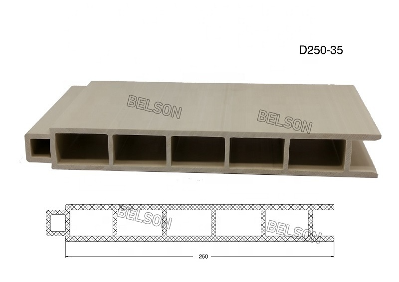 Popular Design WPC Doors Assembly Door Panel Parts Saudi Arabia Look Like Frame Door Panel