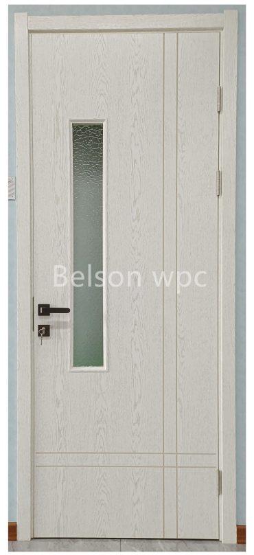 China House Wood Plastic Door Design Interior Sliding Doors Modern Design Fire Retardant Door