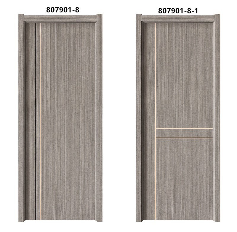 Huangshan Belson Wholesale Prices Flush WPC Interior 100% Waterproof Door WPC Swing Door For House