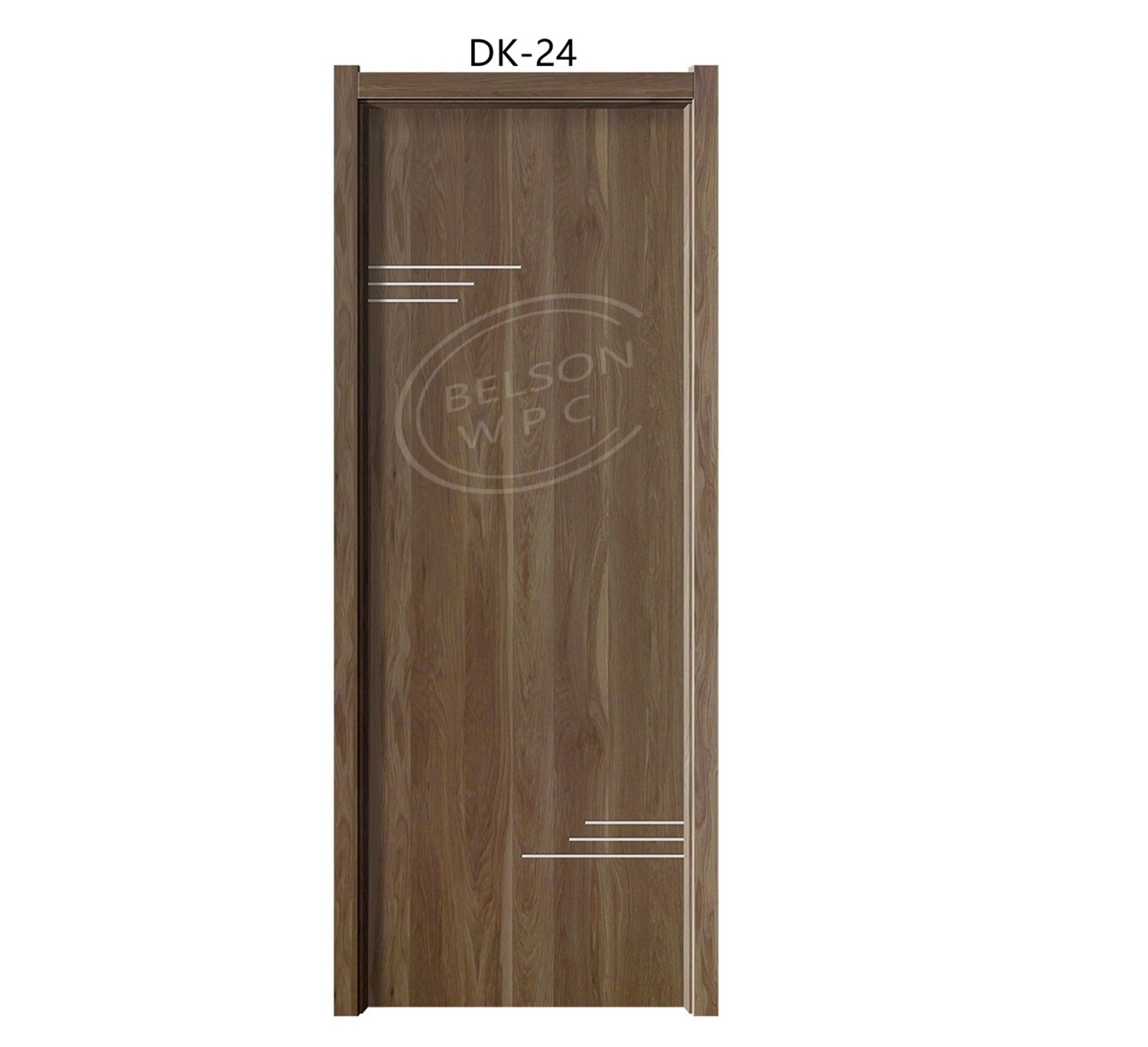 Manufacturer Latest Design Interior Modern WPC Bedroom Door Internal Room Door Design Modern Interior Wooden Door