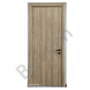 China House Wood Plastic Door Design Interior Sliding Doors Modern Design Fire Retardant Door