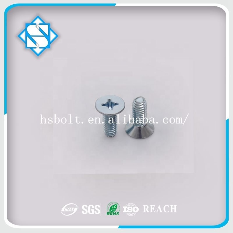 DIN7500 Cross Recessed Countersunk Head Thread Forming Screw