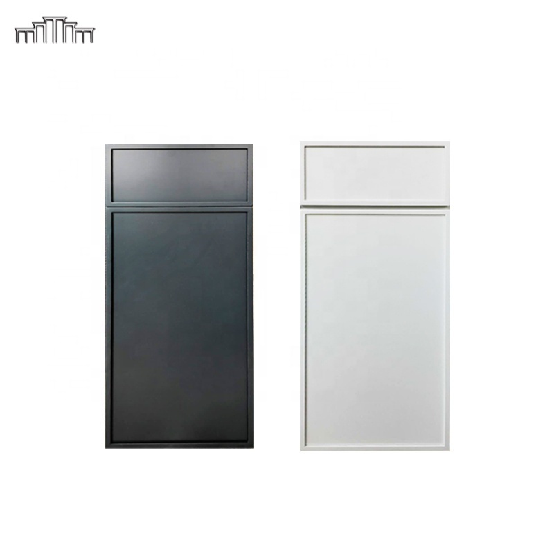 Modern Factory-Produced Full MDF Thin Rail Slim Shaker Kitchen Base Pantry Cabinets with Narrow Skinny Style Door and Drawer