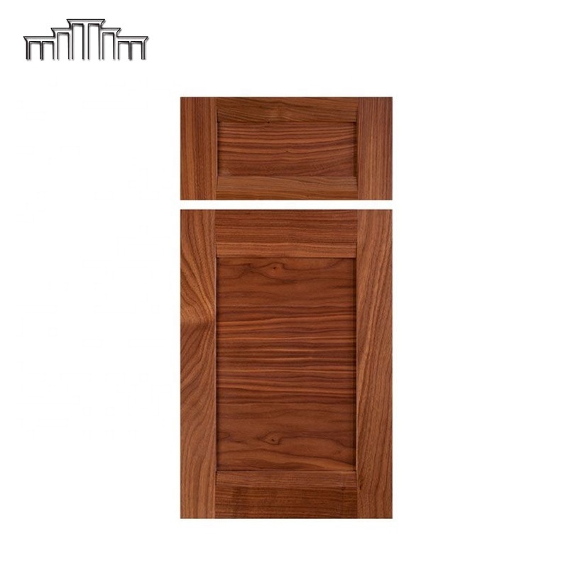 Vietnam Factory Price Wholesale Natural Birch Walnut Cherry Wood Natural Finished Painted Doors Base Kitchen Cabinets