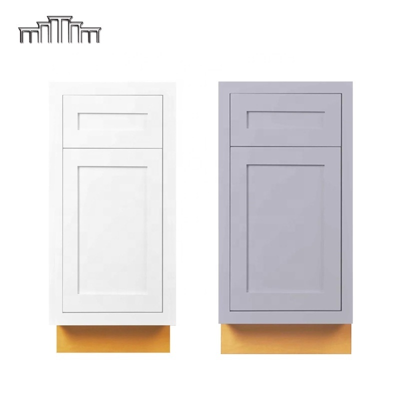 OEM Factory Price Cabinetry Automation Production Natural Wood Dovetail Drawer Inset Sink Door Base Kitchen Cabinets