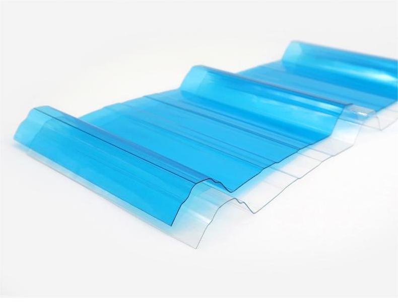 transparent polycarbonate sheet  1mm polycarbonate pc corrugated plate roofing sheet