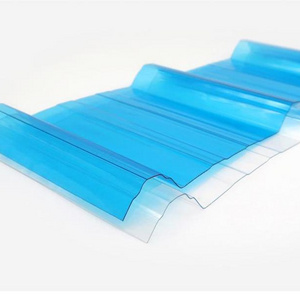 transparent polycarbonate sheet  1mm polycarbonate pc corrugated plate roofing sheet