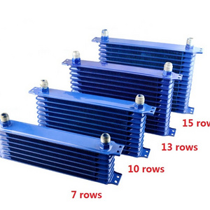 Universal 7 Row / 10 / 13 / 15 Rows AN10 Aluminum Japan Car Racing auto part Engine Transmission Radiator Oil Cooler