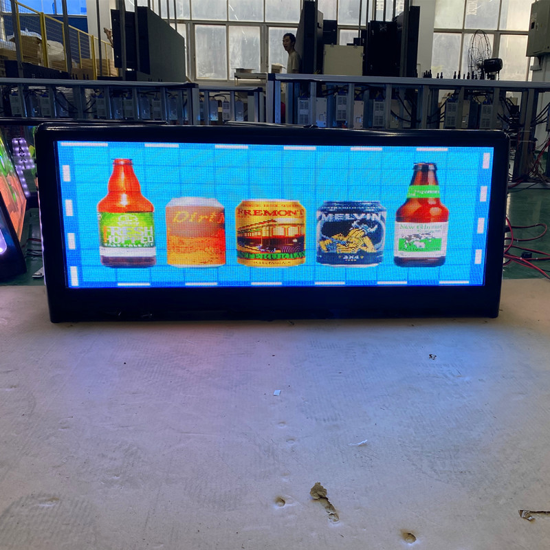 P2.5 P3.33 4G taxi roof led display/led screen car advertising/taxi top led sign